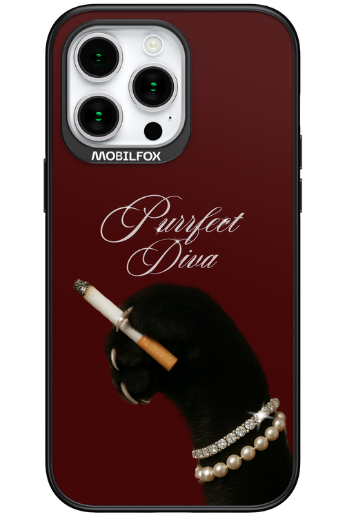 Purrfect Diva - Apple iPhone 15 Pro Max