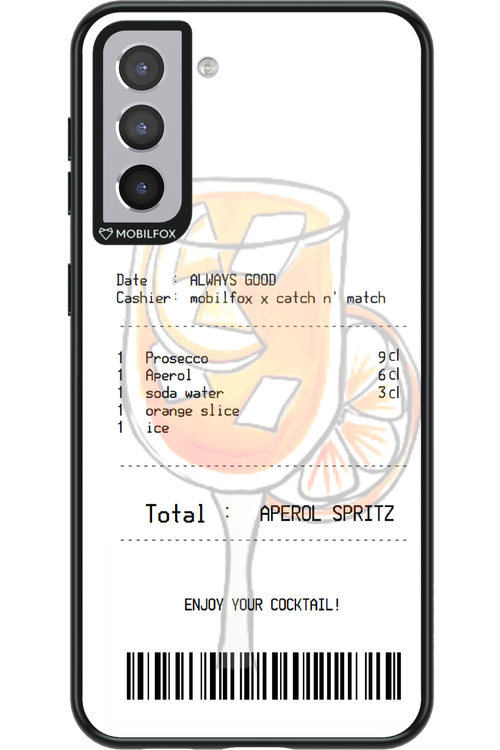 aperol spritz cocktail - Samsung Galaxy S21+