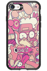 Coral Chaos - Apple iPhone 8