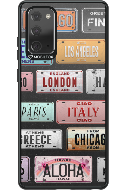 Destinations - Samsung Galaxy Note 20