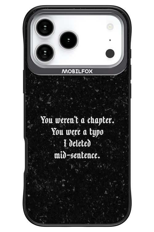 A Typo - Apple iPhone 17 Pro Max