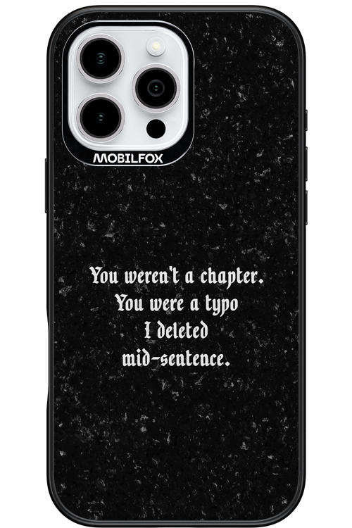 A Typo - Apple iPhone 16 Pro Max