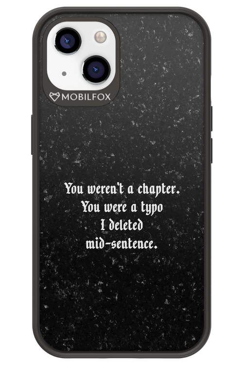 A Typo - Apple iPhone 13