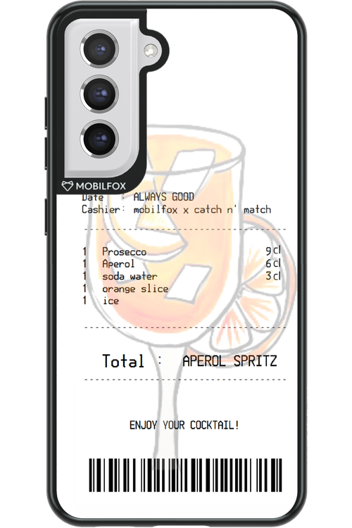 aperol spritz cocktail - Samsung Galaxy S21 FE