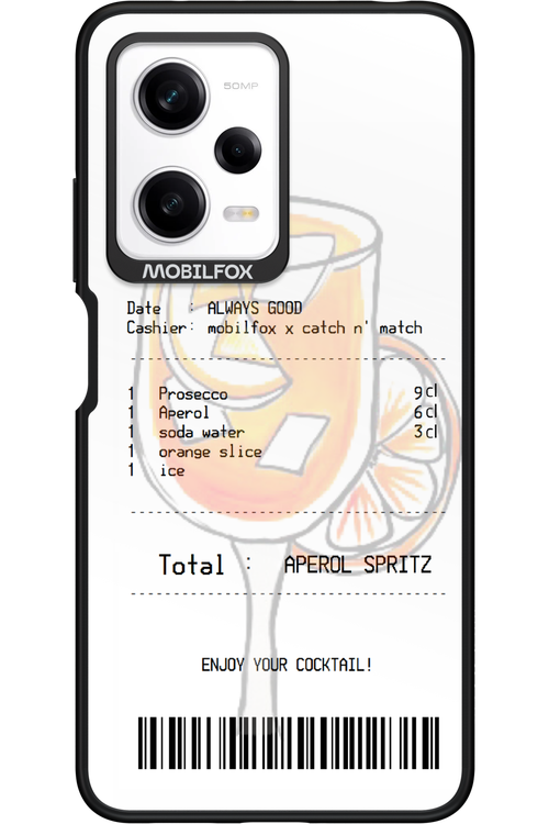 aperol spritz cocktail - Xiaomi Redmi Note 12 Pro 5G