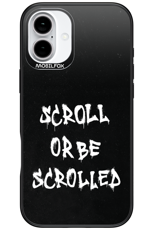 Scroll Black - Apple iPhone 16 Plus