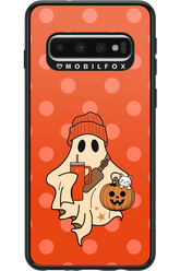 Ghost Girl (Orange) - Samsung Galaxy S10