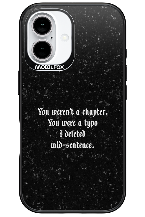 A Typo - Apple iPhone 16