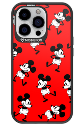 Iconic Mouse (red pattern) - Apple iPhone 13 Pro