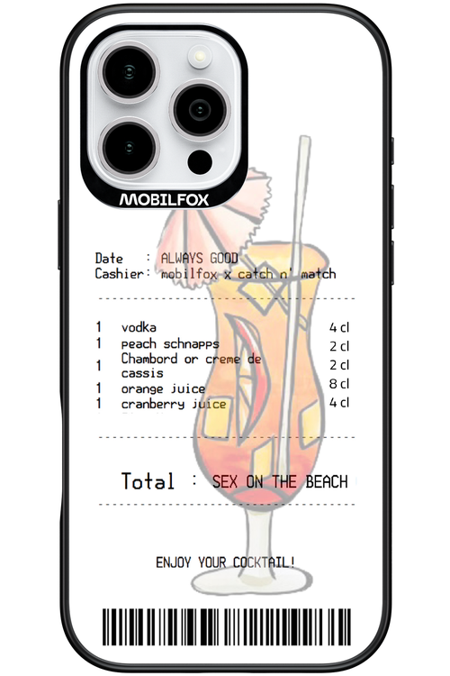 sex on the beach cocktail - Apple iPhone 16 Pro Max