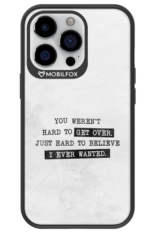 Hard to Believe - Apple iPhone 13 Pro