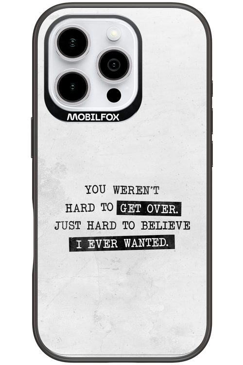 Hard to Believe - Apple iPhone 16 Pro