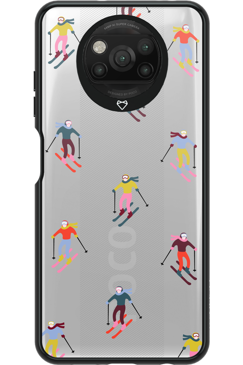 Snow Motion (Transparent) - Xiaomi Poco X3 Pro