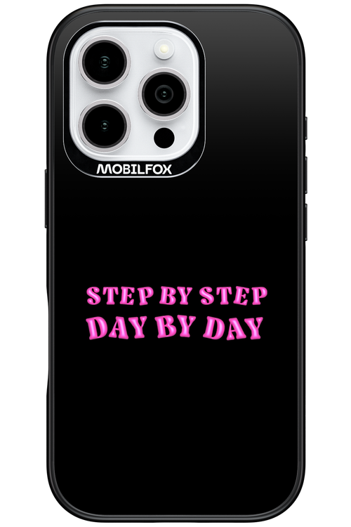 Step by Step Black - Apple iPhone 16 Pro