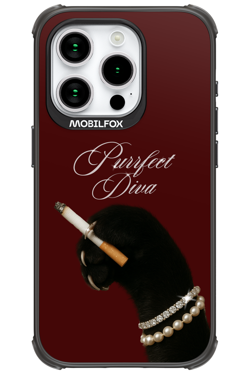 Purrfect Diva - Apple iPhone 15 Pro