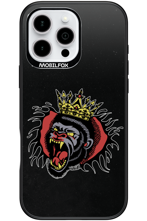 Monkey Rage Black - Apple iPhone 16 Pro Max