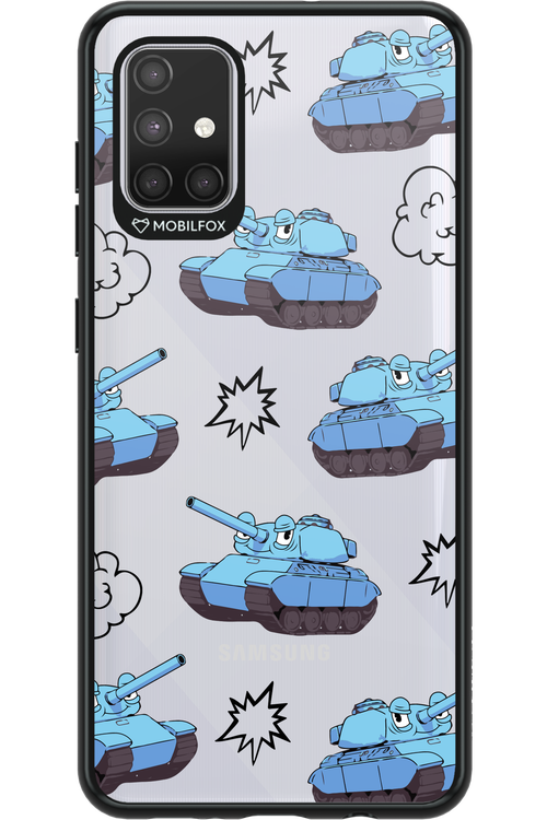 Tank Guy Transparent - Samsung Galaxy A71