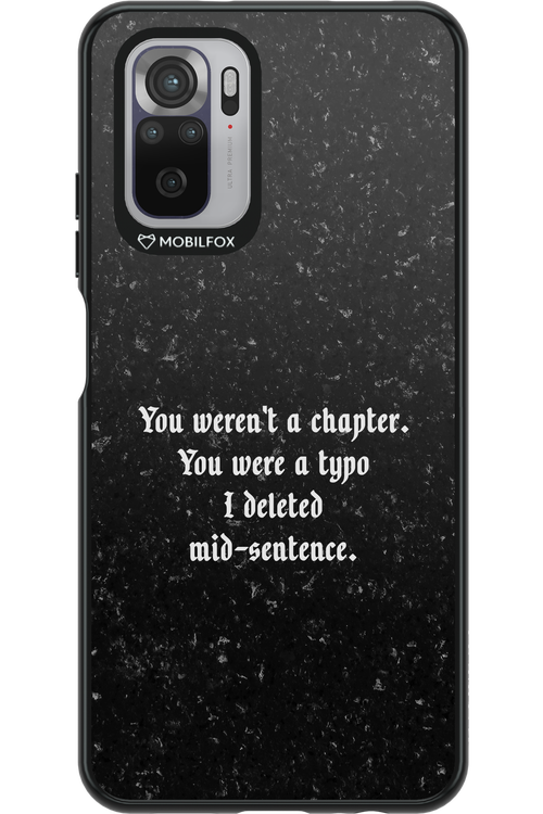 A Typo - Xiaomi Redmi Note 10