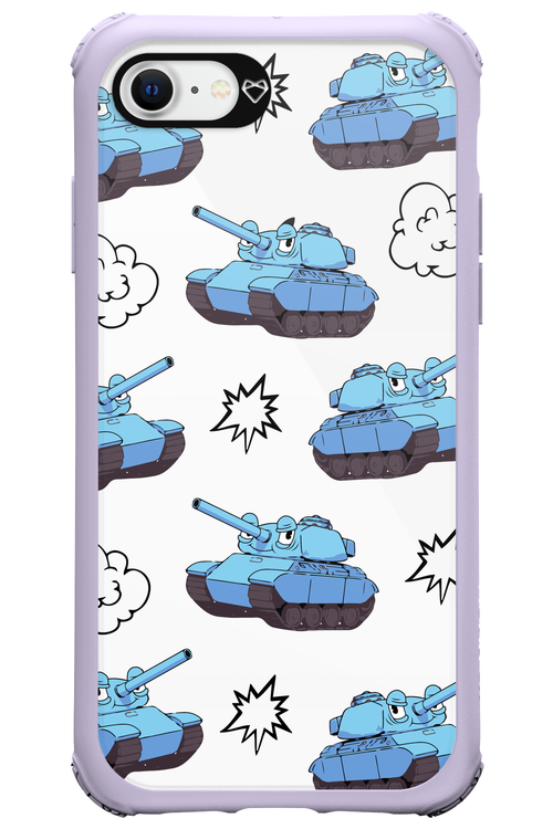 Tank Guy Transparent - Apple iPhone 8