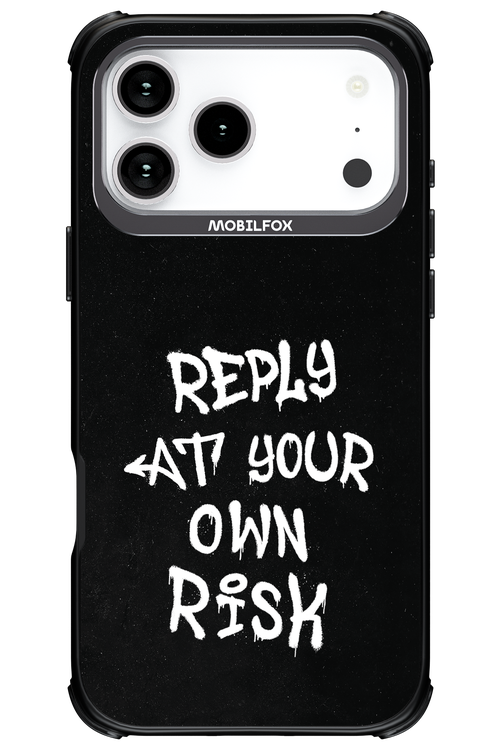 Risk Black - Apple iPhone 17 Pro Max