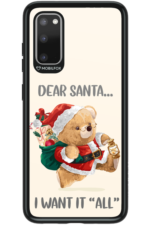 Dear Santa i want it all - Samsung Galaxy S20