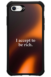 I accept to be rich - Apple iPhone 7