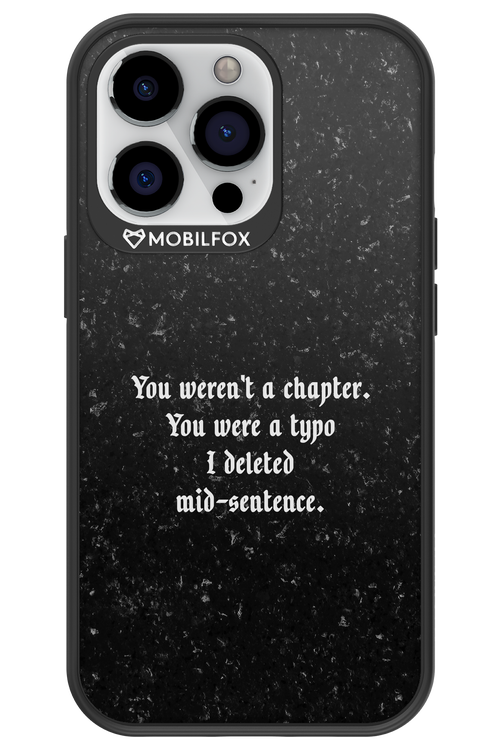 A Typo - Apple iPhone 13 Pro