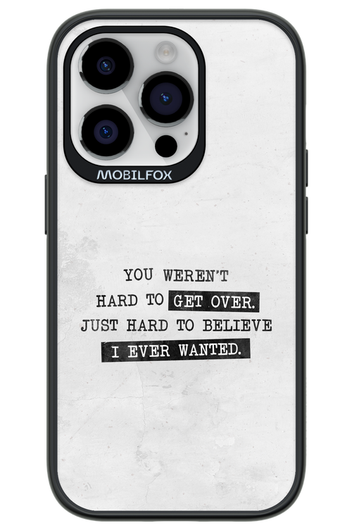 Hard to Believe - Apple iPhone 14 Pro