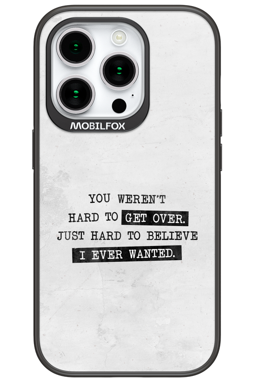 Hard to Believe - Apple iPhone 15 Pro