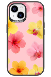 Sunset Flowers - Apple iPhone 15