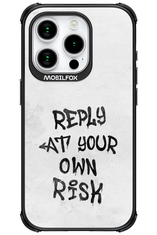 At Your Own Risk - Apple iPhone 15 Pro