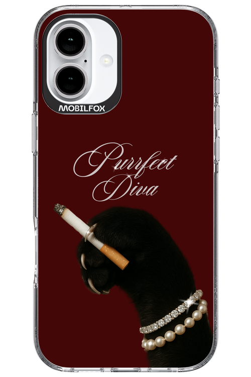 Purrfect Diva - Apple iPhone 16 Plus
