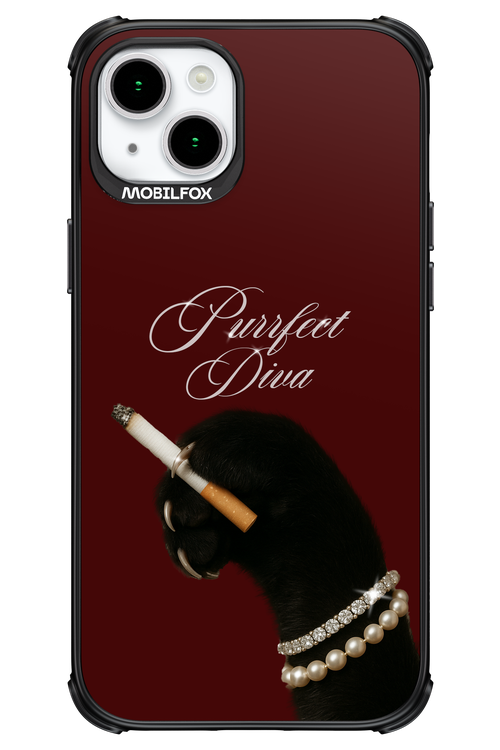 Purrfect Diva - Apple iPhone 15 Plus