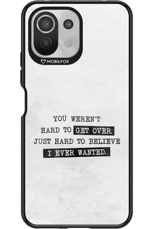 Hard to Believe - Xiaomi Mi 11 Lite (2021)