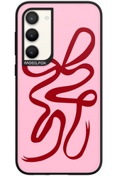 Burgundy Bow - Samsung Galaxy S23 Plus