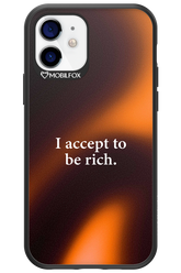 I accept to be rich - Apple iPhone 12