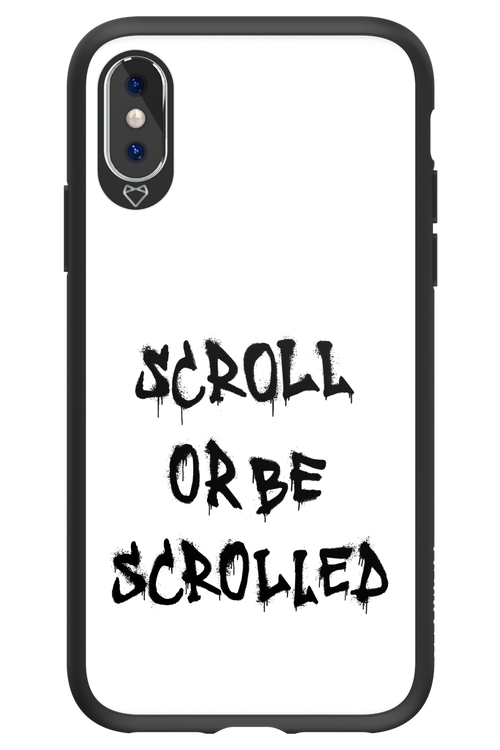 Scroll - Apple iPhone X