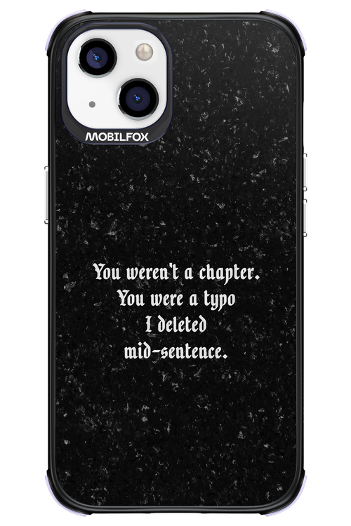 A Typo - Apple iPhone 13