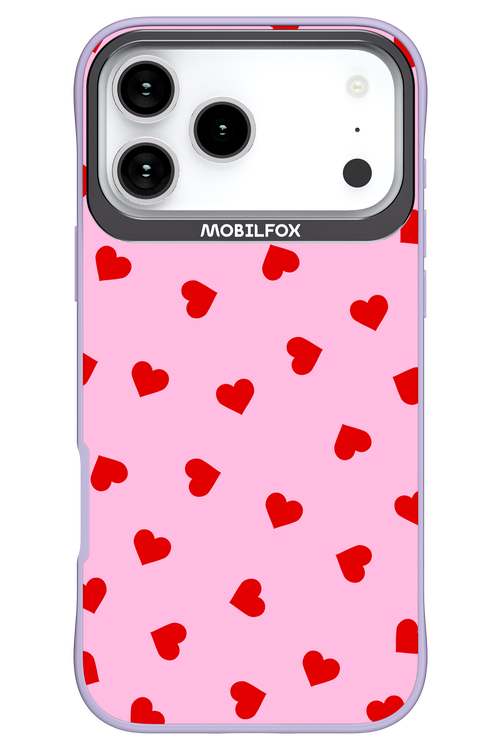 Sprinkle Heart Pink - Apple iPhone 17 Pro Max