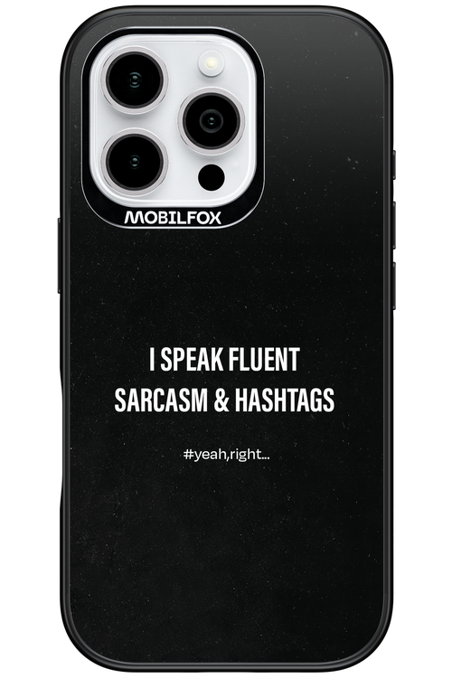 Sarcasm - Apple iPhone 16 Pro