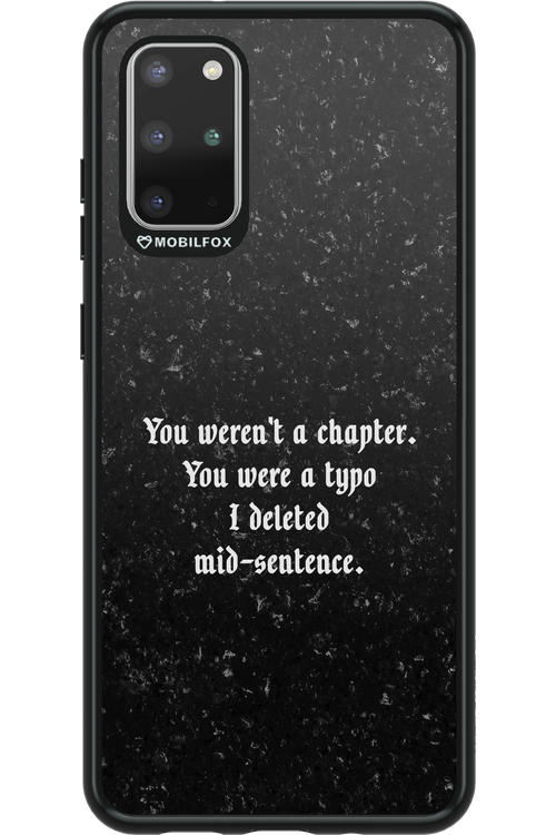 A Typo - Samsung Galaxy S20+