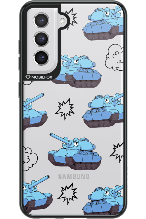 Tank Guy Transparent - Samsung Galaxy S21 FE