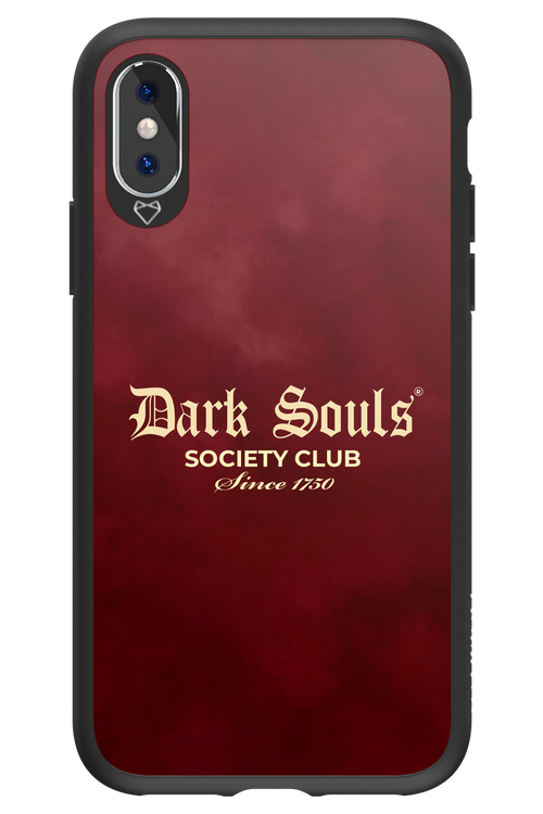 Dark Souls (Burgundy) - Apple iPhone X