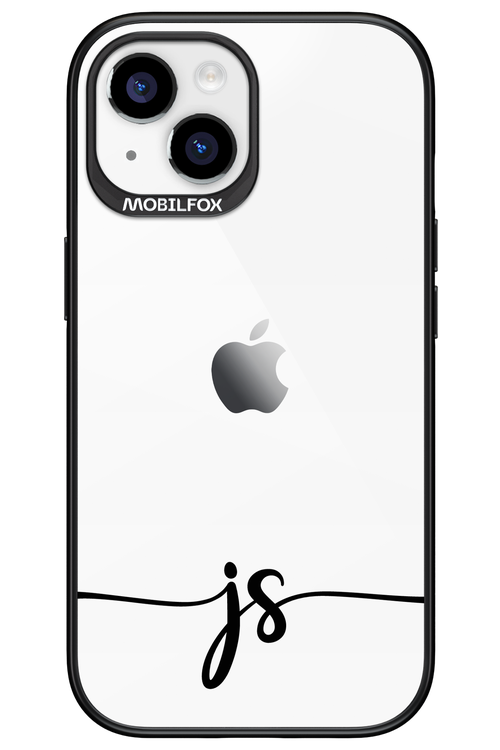 JS Monogram - Apple iPhone 15