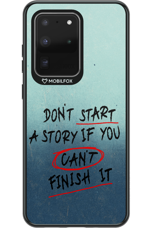 Don't Start - Samsung Galaxy S20 Ultra 5G