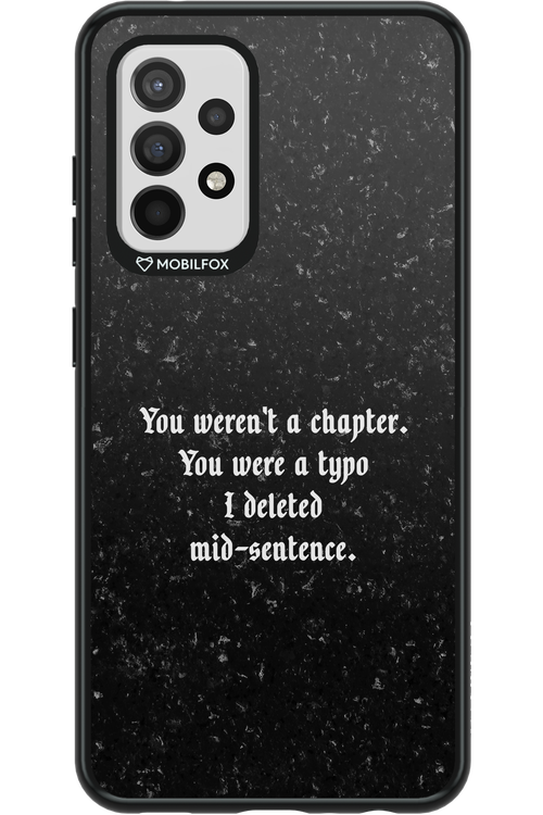 A Typo - Samsung Galaxy A52 / A52 5G / A52s