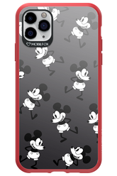 Iconic Mouse (antracite pattern) - Apple iPhone 11 Pro Max