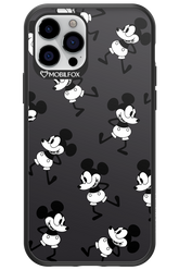 Iconic Mouse (antracite pattern) - Apple iPhone 12 Pro