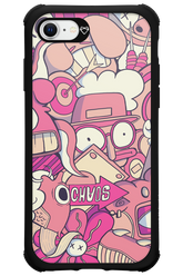 Coral Chaos - Apple iPhone 8