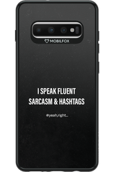 Sarcasm - Samsung Galaxy S10+